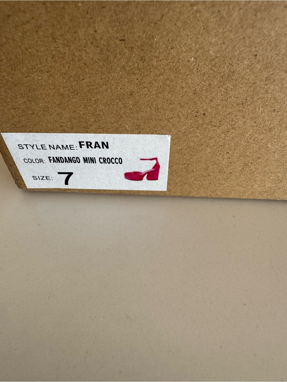 Nib Charlotte Stone Pink fran Platform Heels - Picture 4 of 9